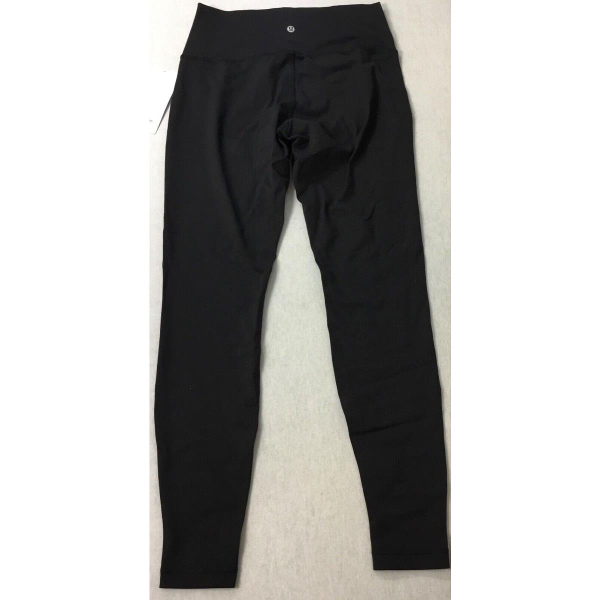 Lululemon Women Wunder Under HR Tight SE Tech Luon LW5AWLS Black Size 4