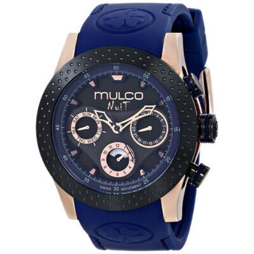 Mulco Women`s Nuit Mia Black Dial Watch - MW5-1962-445