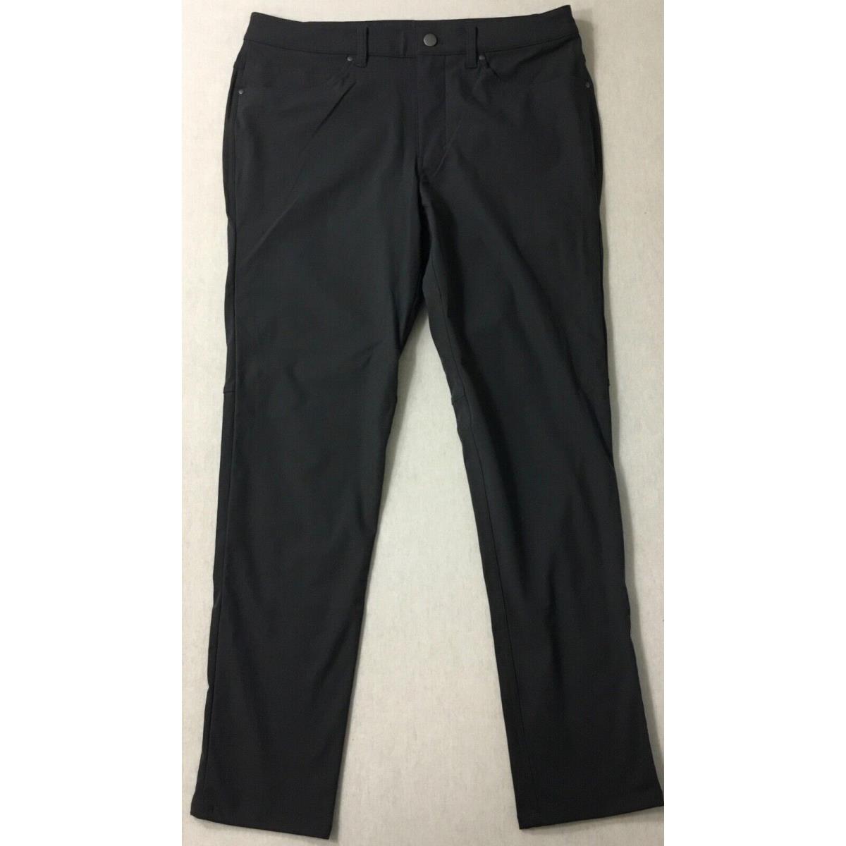 Lululemon Men s Abc Pant Slim 32 Short Warpstreme LM5704S Obsi Gray Size 31