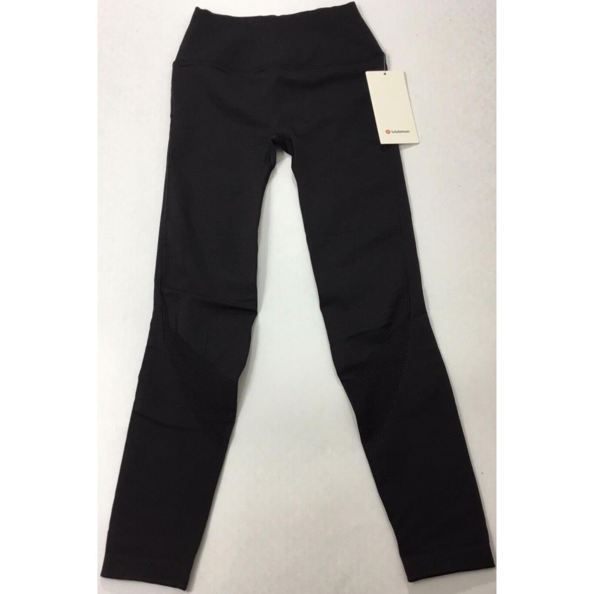 Lululemon Women For The Chill of It Seamless Tight 25 LW5BPOS Black Size 4