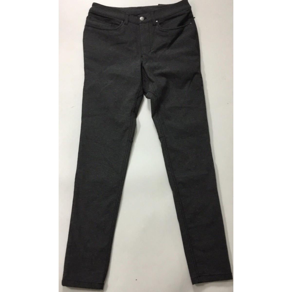 Lululemon Men s Abc Pant Skinny 32 TC Cotton LM5A93S Hblk Gray Size 28