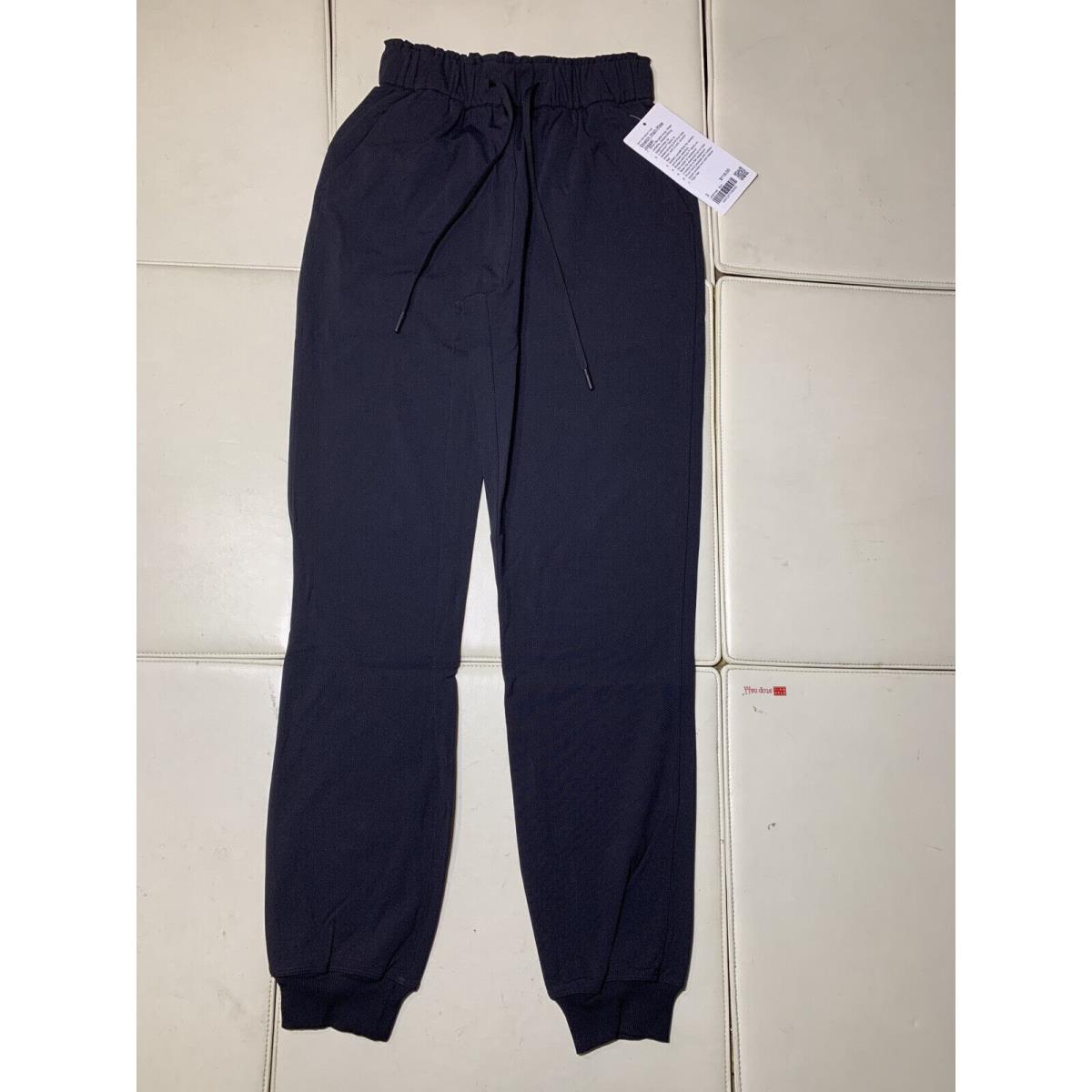 Lululemon Size 2 Align Jogger Black Blk Nulu High Rise Yoga Luxtreme