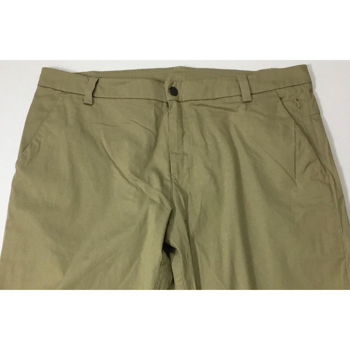 Lululemon Men s Commission Pant Classic 34 L LM5440S Tfsd Tan Size 38