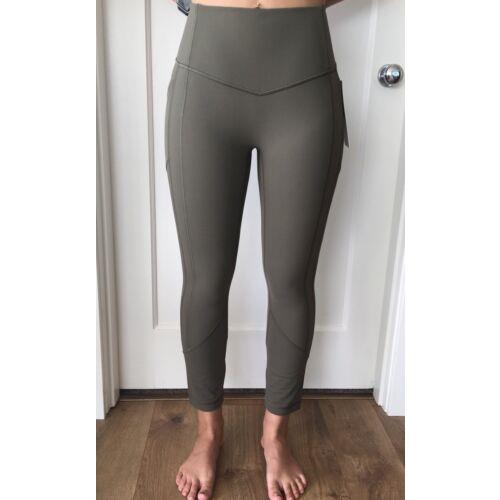 Lululemon Size 10 All The Right Places Crop II Sage Green Pant Luxtreme Run 23