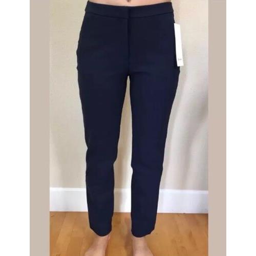 Lululemon Size 2 On The Move Pant Navy Blue Trnv Relaxed Travel Friendly 28 NW