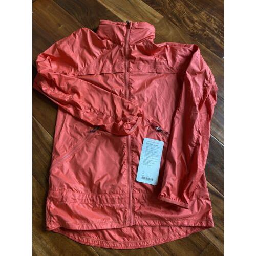 Lululemon Miiss Misty Jacket Atomic Red Size 4