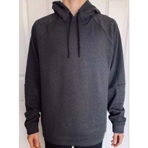 Lululemon Men`s Size S City Sweat Pullover Thermo Hoodie Gray Hcol Yoga Top Run