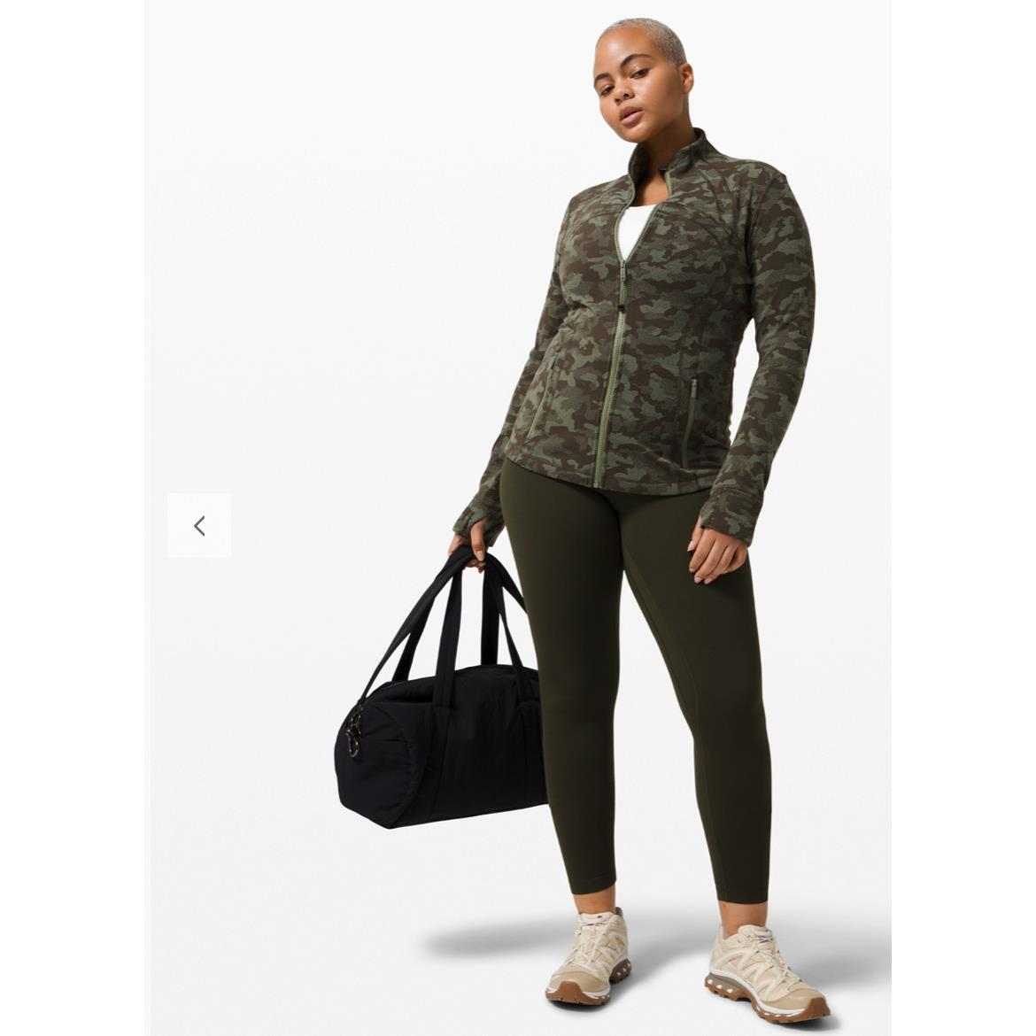 Lululemon Women`s Define Jacket Rulu Camo Size 6