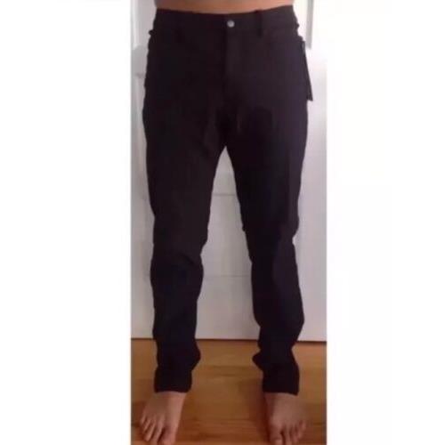 Lululemon Size 34 Men`s Abc Pant Black Pants Track Black Originals 34