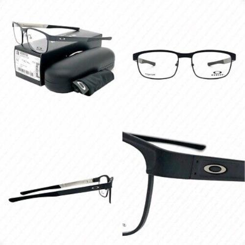 Oakley Surface Plate OX5132-0754 Satin Light Steel W/demo Eyeglasses 54-18-138mm