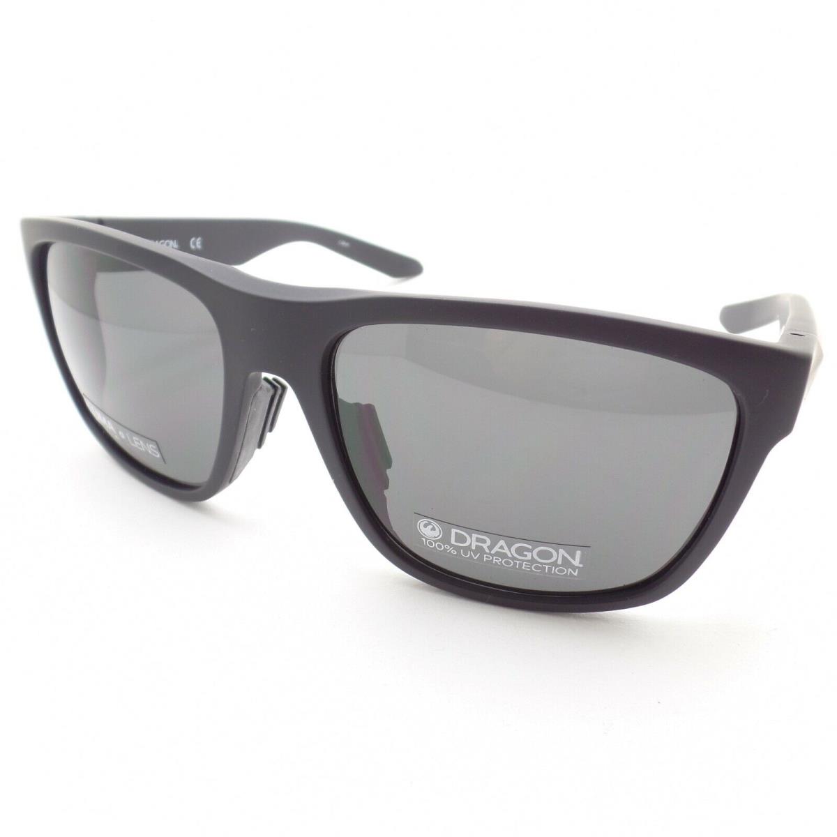 Dragon DR Aerial LL 002 Matte Black Smoke Sunglasses