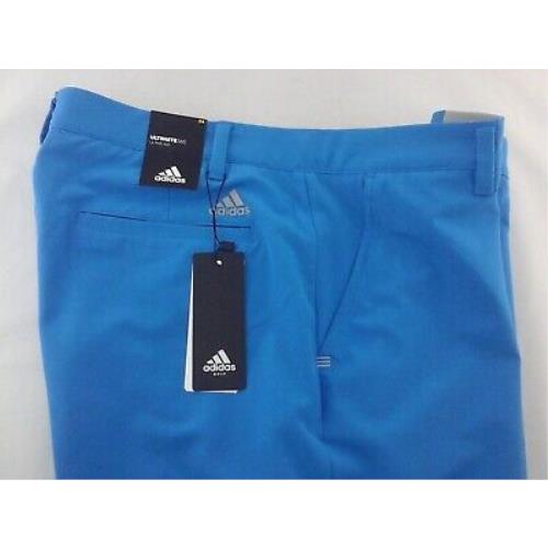 Adidas Golf Shorts Bright Blue Ultimate 365 CZ8608 Active Men`s