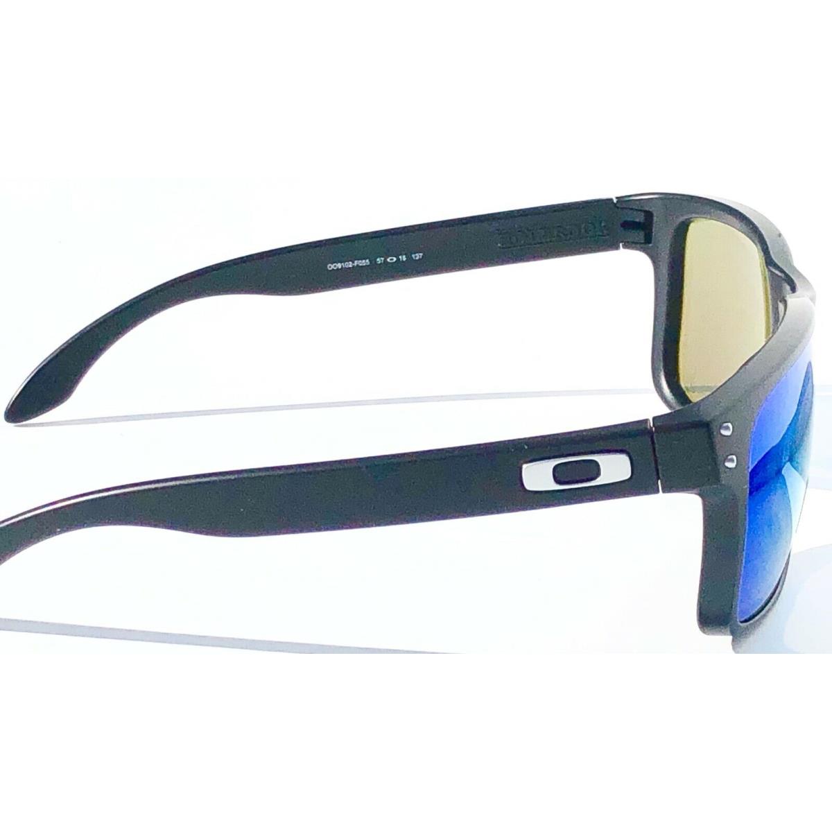 Oakley sunglasses Holbrook - Black Frame, Blue Lens 10