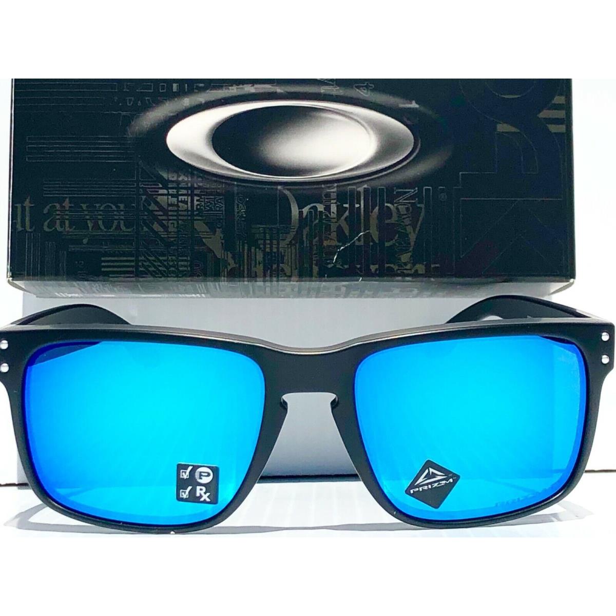 Oakley sunglasses Holbrook - Black Frame, Blue Lens 1