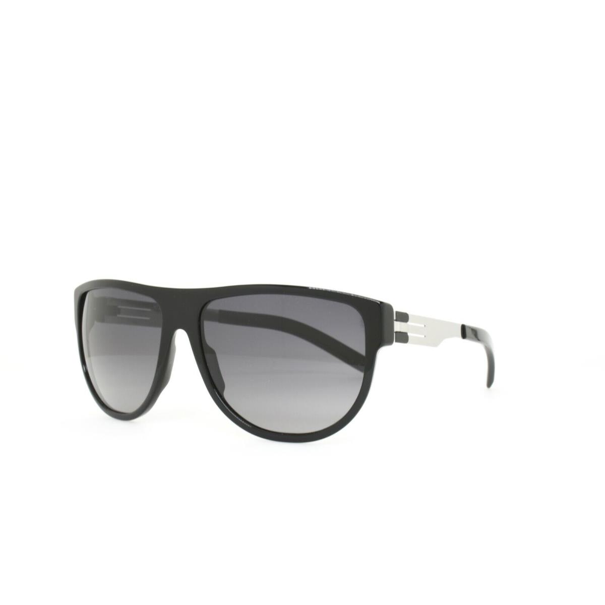 iC Berlin Sunglasses Alexander G. Chrome Obsidian 59-17-145