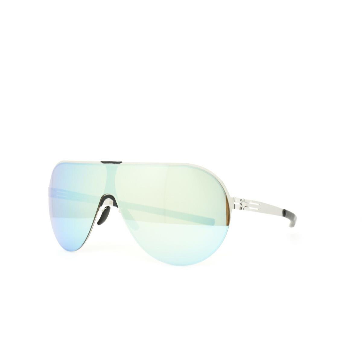 iC Berlin Sunglasses Panorama Chrome Black 138-0-145