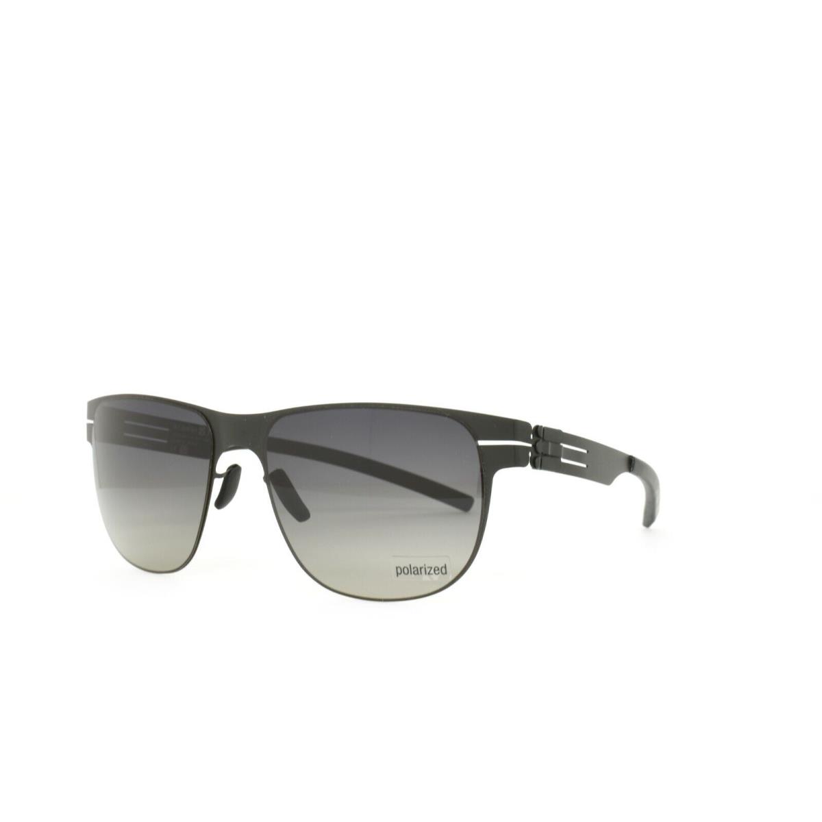 iC Berlin Sunglasses Uli E. Black 55-19-145