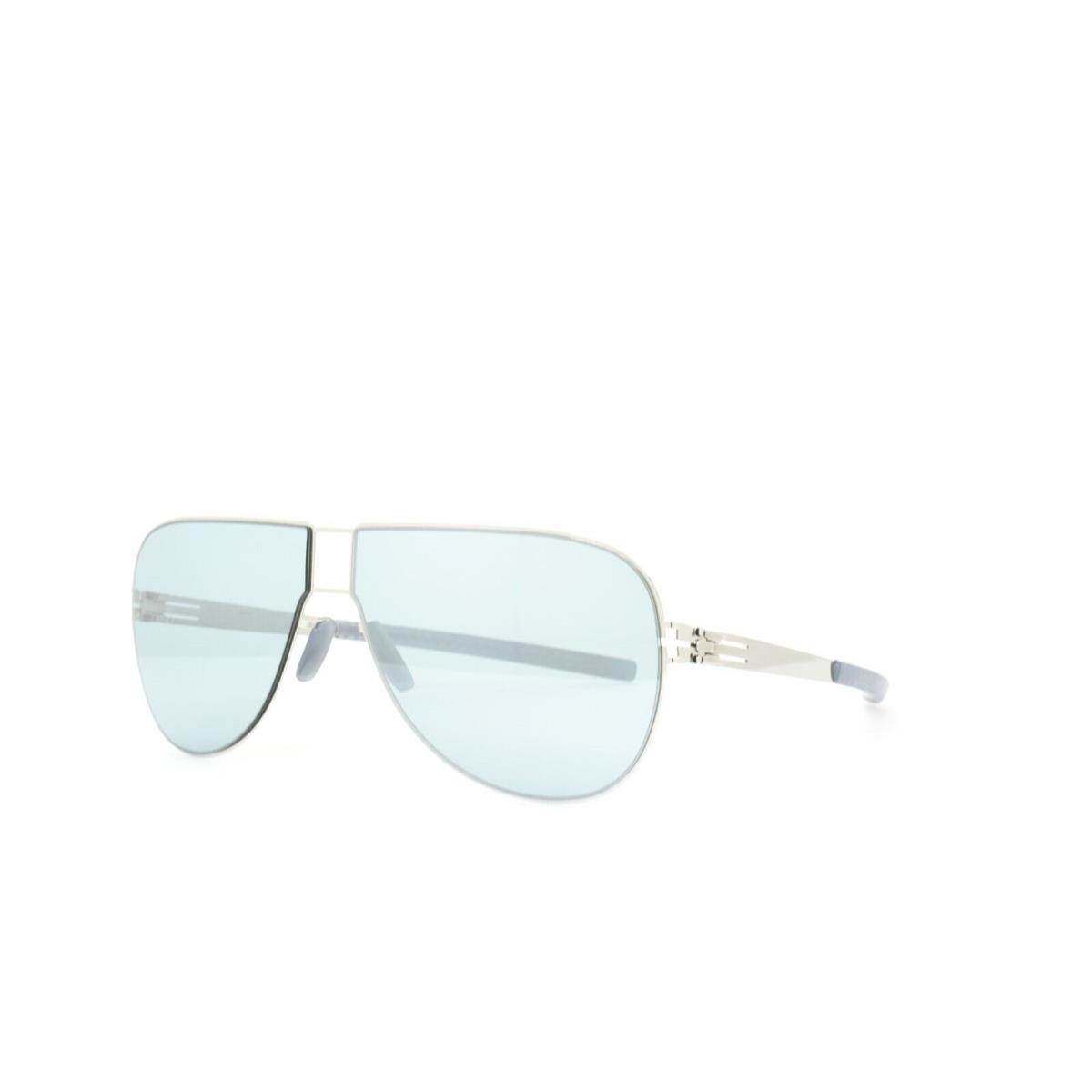 iC Berlin Sunglasses Claudius H. Chrome Grey 60-12-145