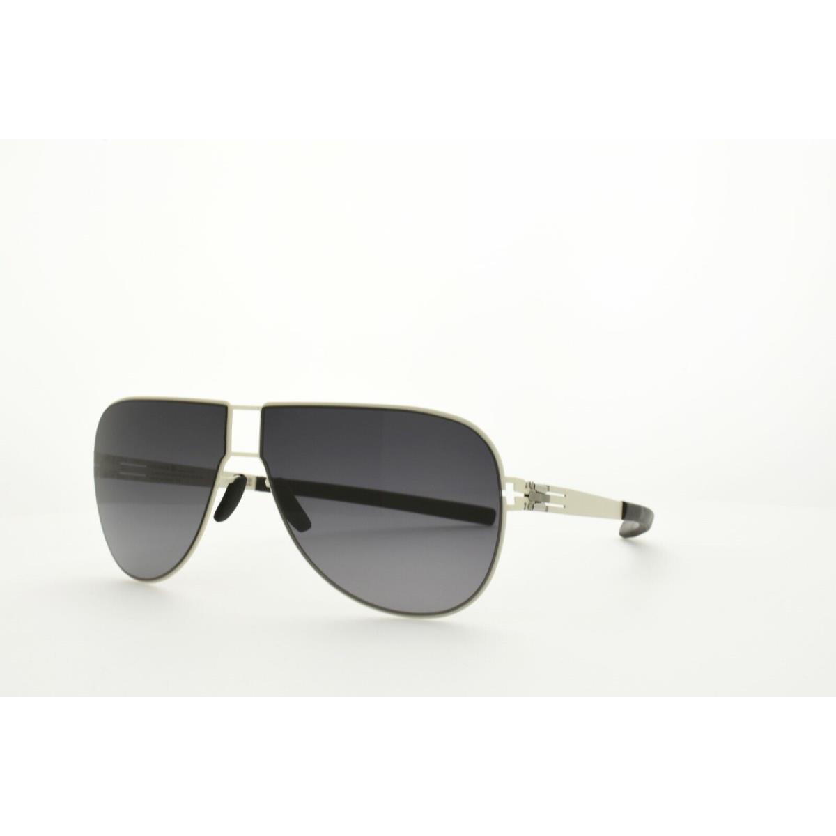 iC Berlin Sunglasses Claudius H. Off-white Black 60-12-145