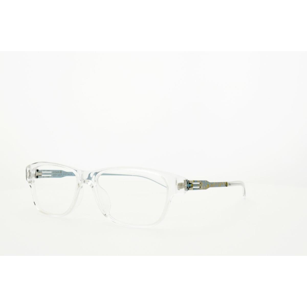 iC Berlin Eyeglasses S7 Ostkreuz Electric Light Blue Pearl Clear 51-16-145