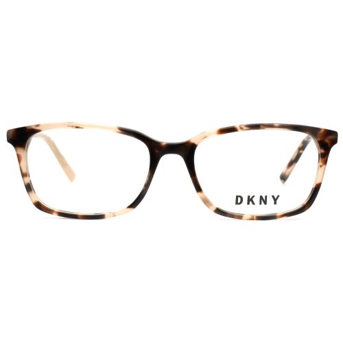 Dkny DK5008 280 Tortoise Womens Rectangle Eyeglasses 52-17-135 B:36 - Frame: Nude, Tortoise