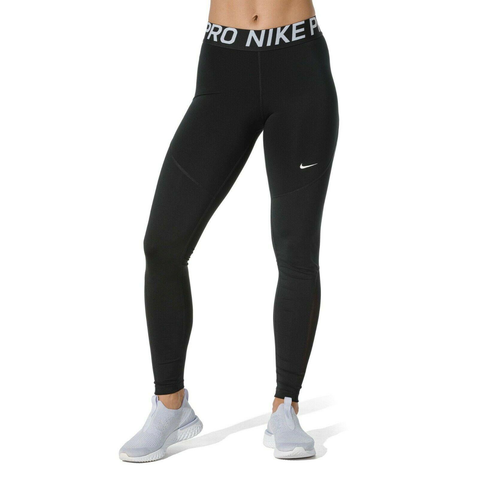 Nike M Women`s Pro Compression Training Tights Black/white AO9968-010