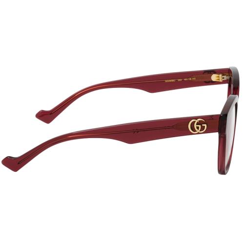Gucci sunglasses  - Burgundy Frame, Clear Lens 1