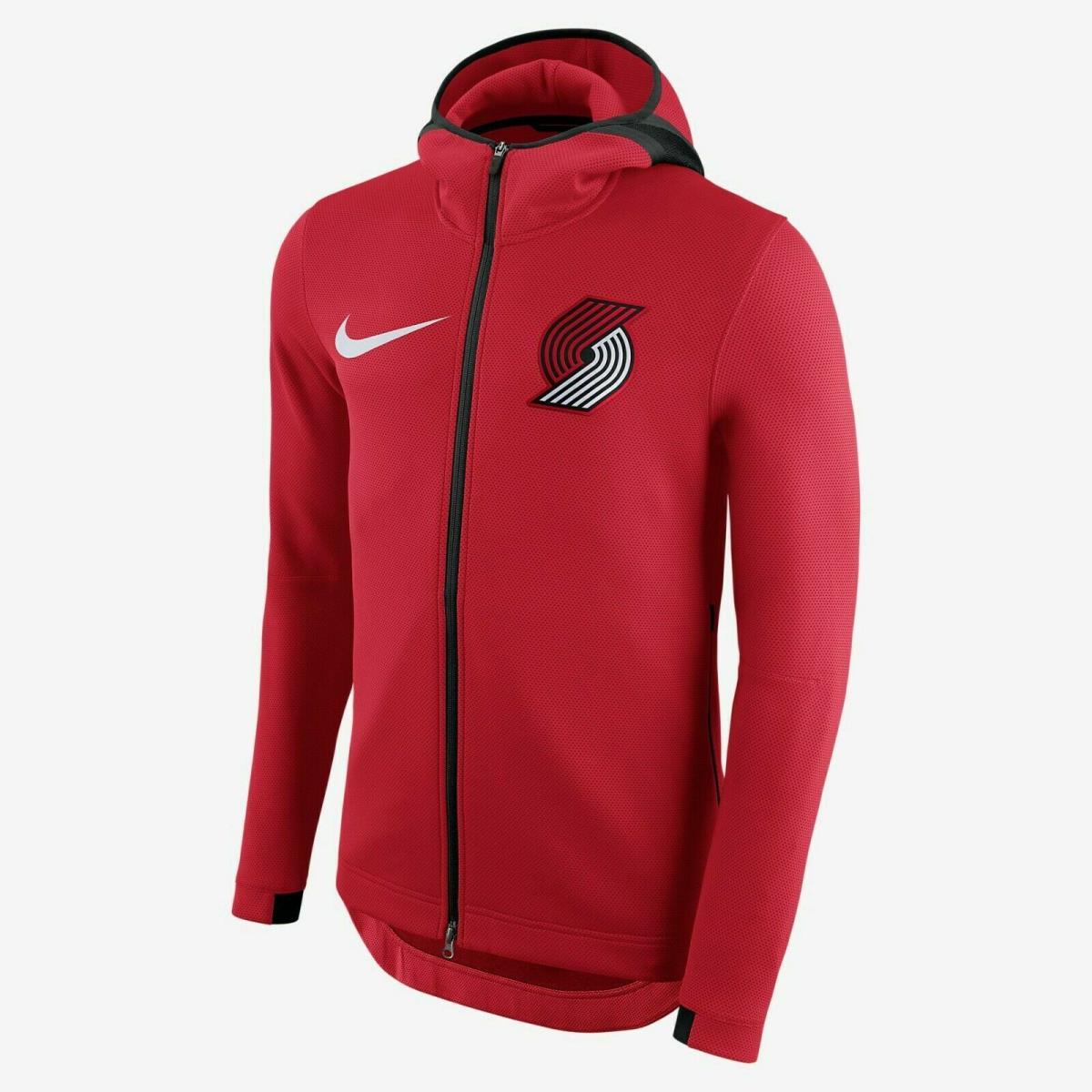 Nike Portland Trail Blazers Therma Flex Showtime Hoodie Jacket Sz XL 940158 657