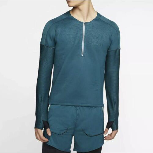 Nike Tech Pack Mens Long Sleeve Running Top Reflective Trim Size XL CJ5741-347