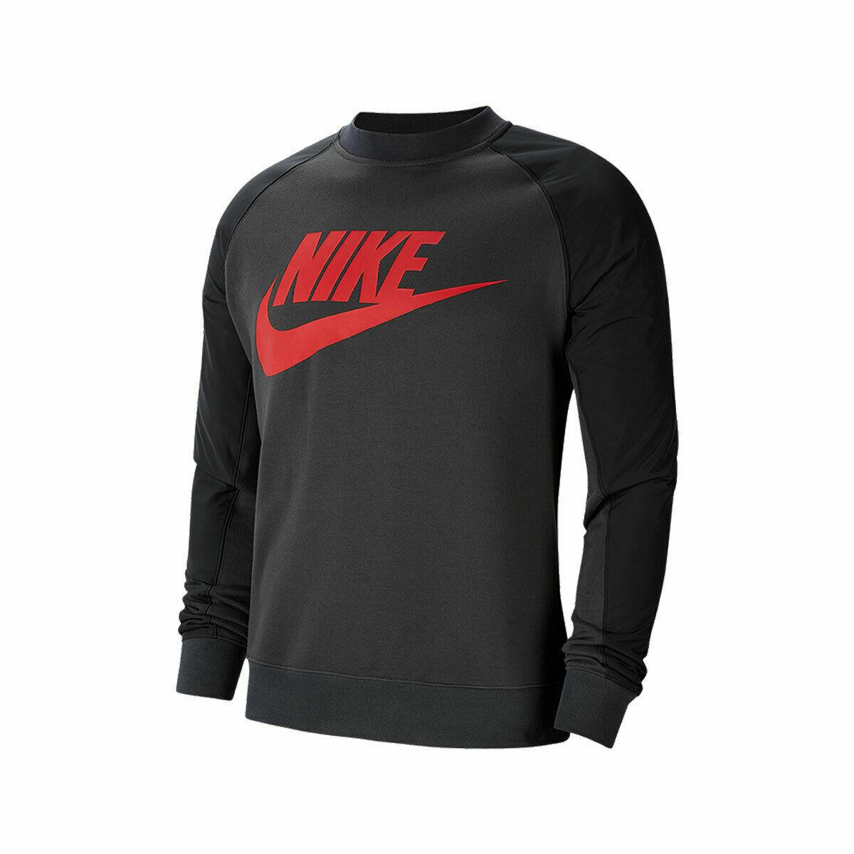 Nike Sportswear Hybrid Sweatshirt Men`s US Size - M Style CJ7037-060