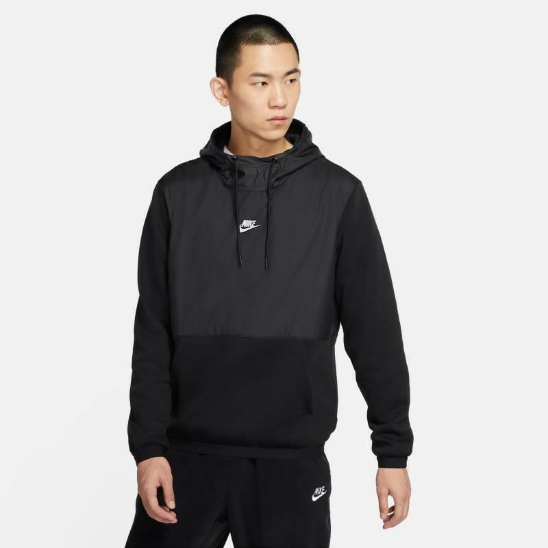 Men`s Size L Large The Nike Sportswear Jdi Hoodie Sweatshirt Black CU4101-013
