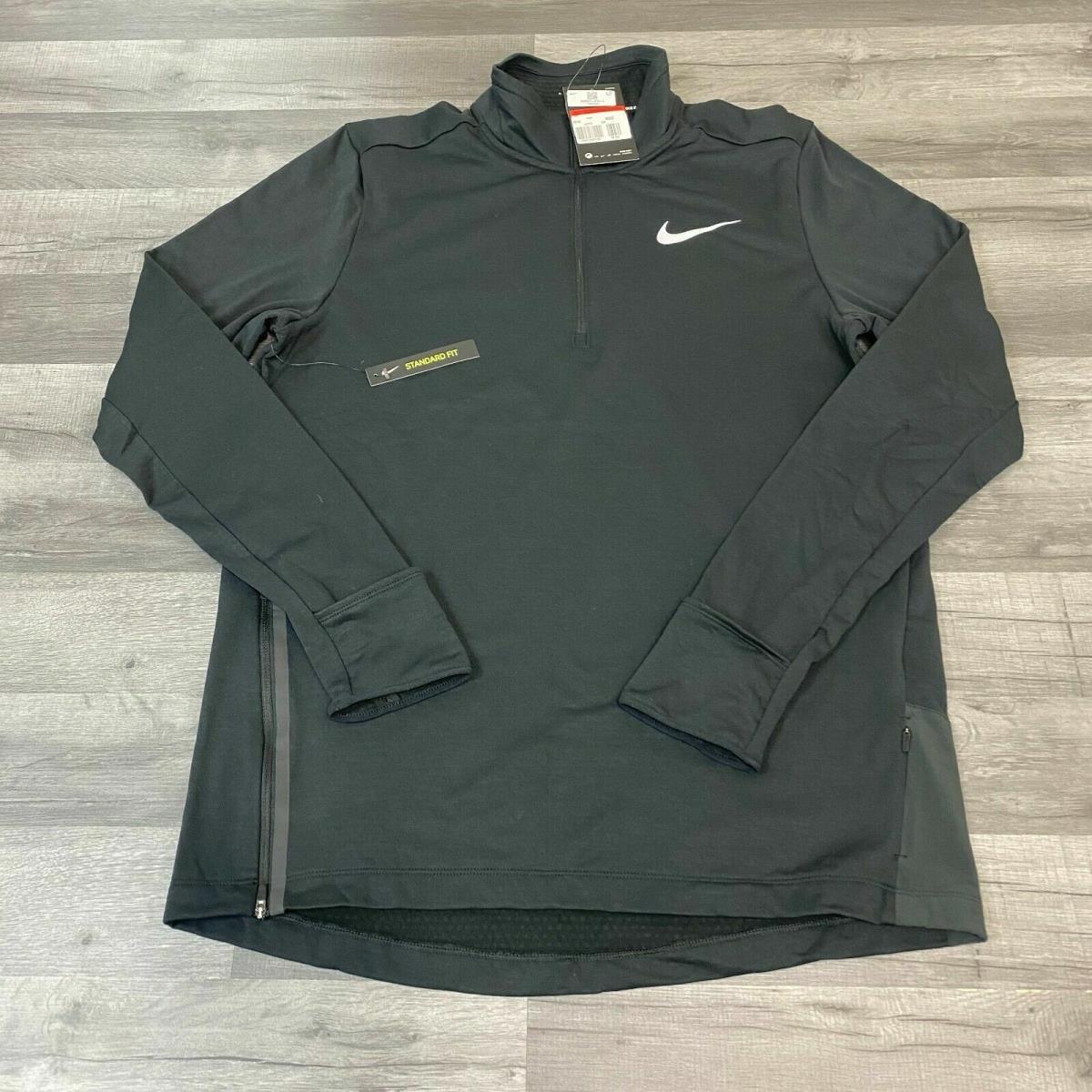 Nike Sphere Element Therma Running Top Size L Jacket Mens Black 928557-010