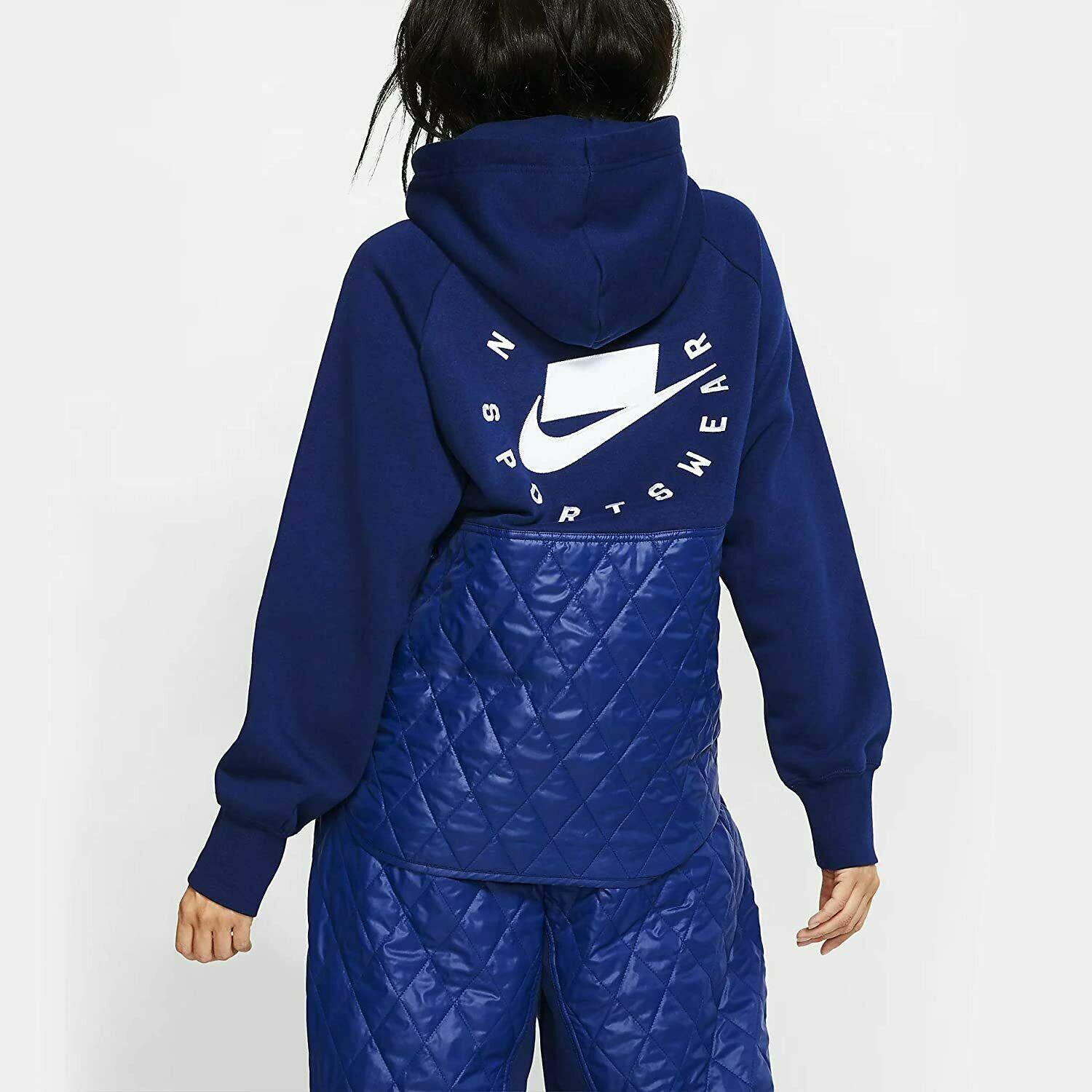 nike quilted pullover