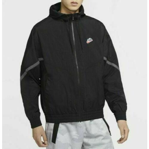 Nike Sportswear Windrunner Hooded Jacket Size M Full Zip Comfort CZ0781-010