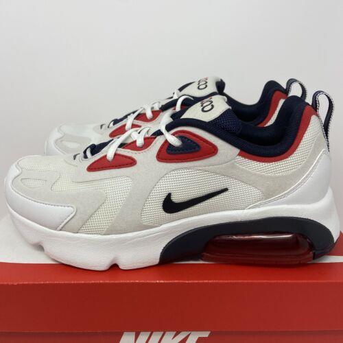 Nike Air Max 200 GS Size 6.5y Red White Blue Usa Running Shoes AT5627 105