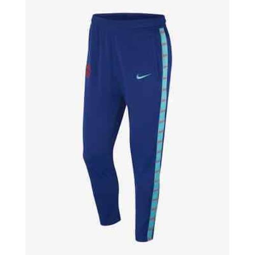 Men`s M Medium Nike FC Barcelona Jdi Athletic Pants Deep Royal Blue CW6047-455