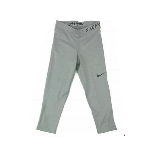 Nike Pro M Women`s Dri-fit Yoga/pickleball/gym Leggings-grey AH7105-091