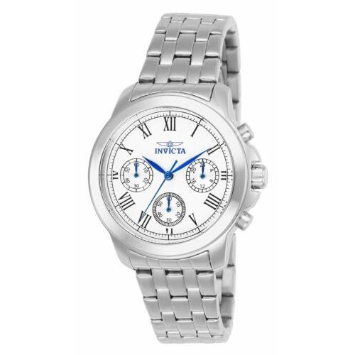 Invicta Women`s Watch Specialty Silver Tone Dial Stainless Steel Bracelet 21653 - Silver