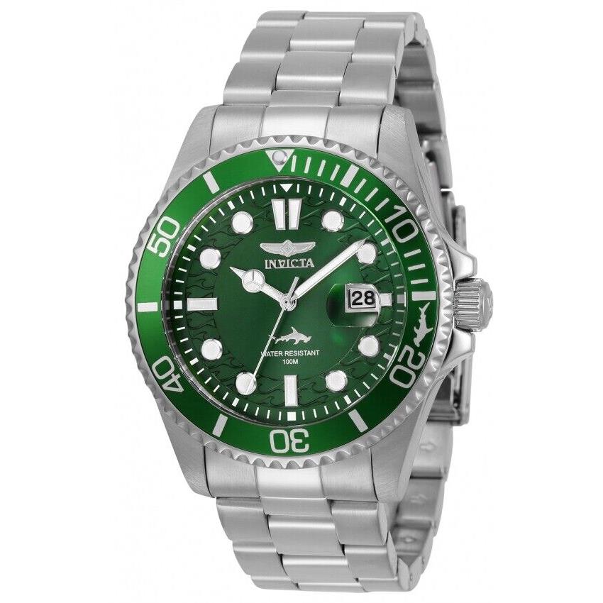 Invicta 30020 43mm Pro Diver Green Men s Quartz