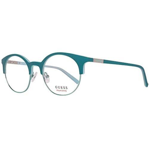 Guess GU 3025 088 Matte Turquoise Eyeglasses 51mm with Guess Case