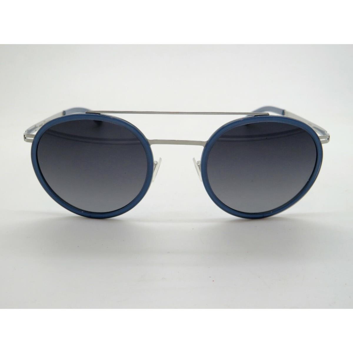 IC Berlin Buran Chrome-milky Blue/grey Gradient 48mm Sunglasses