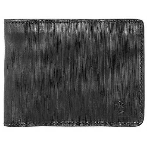 Nixon Arc SE Bi-fold Wallet - Black / Black