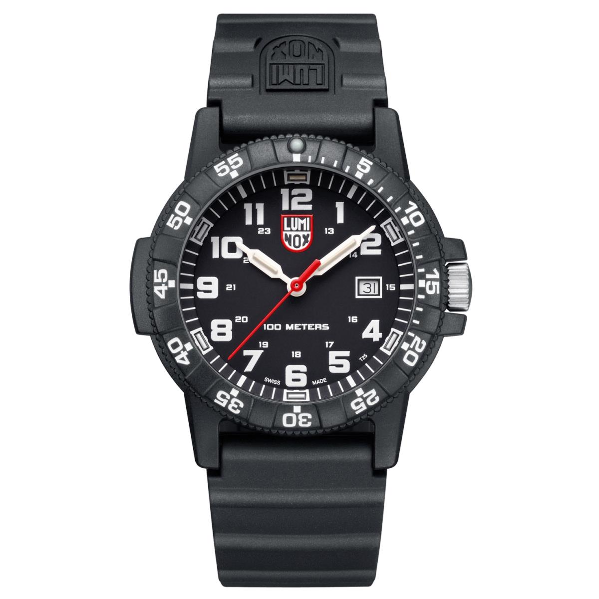 Luminox Leatherback Sea Turtle Giant XS.0321.L Black 44mm Quartz Men`s Watch