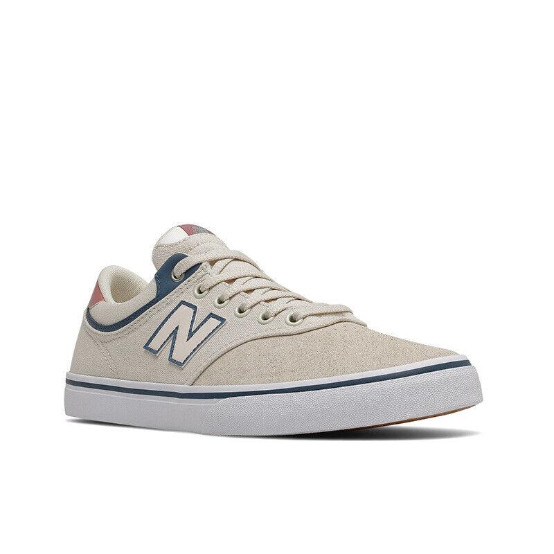 Mens New Balance Numeric 255 Skateboarding Shoes White Grey