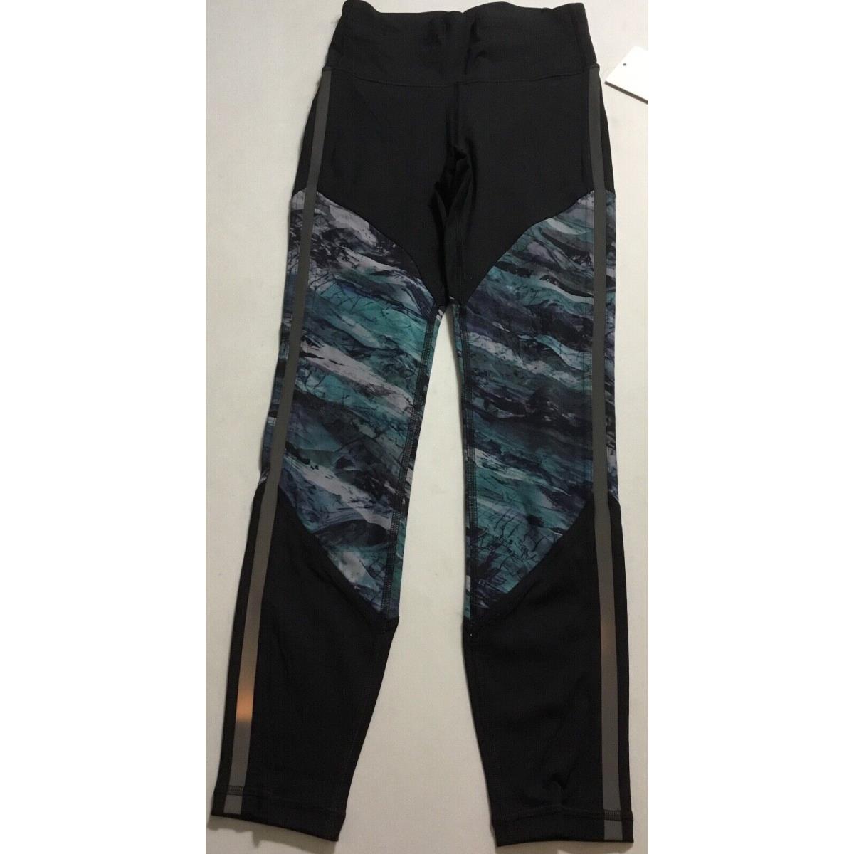 Lululemon Women s Run to Reset Tight 25 Nulux LW5BWQS Blk/fism Size 8