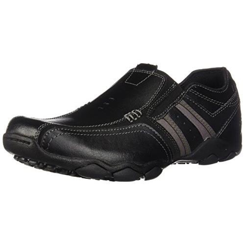 Skechers Men`s Diameter-zinroy Slip-on Loafer - Choose Sz/col Black Leather