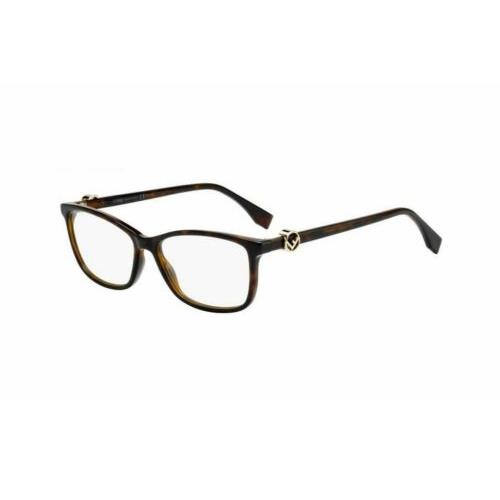 Fendi Eyeglasses FF0331-008600-54 Size 54mm/15mm/145mm W Case