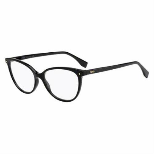Fendi FF 0351 807 Eyeglasses Black Frame 53mm