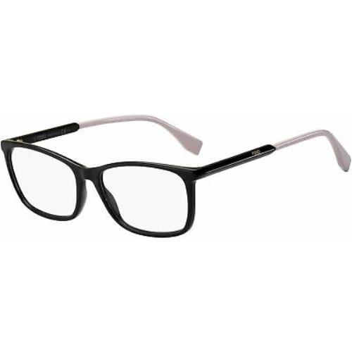 Fendi FF 0448 807 Eyeglasses Black Frame 55mm