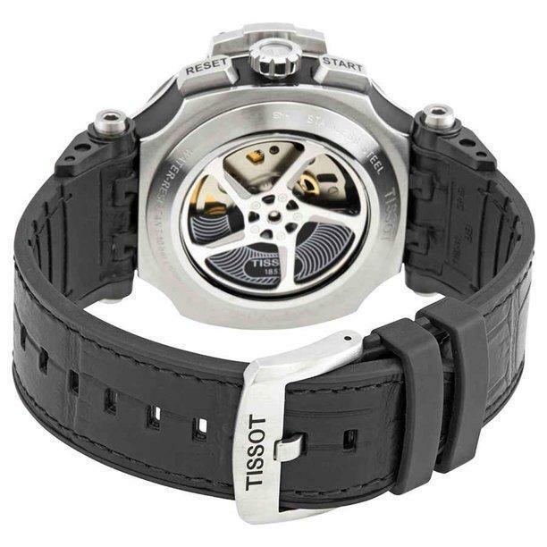 Tissot watch  - Black Dial, Black Band 1